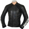 SALE - Ducati Racing Classic Black Leather Motorcycle Jacket